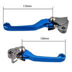 CNC Pivot Short Brake Clutch Lever for Yamaha YZ250F YZ426F YZ450F (2001–2007)