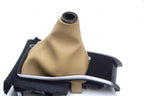 Manual Shift Boot for Honda Civic (2016–2020) Beige Leather Synthetic