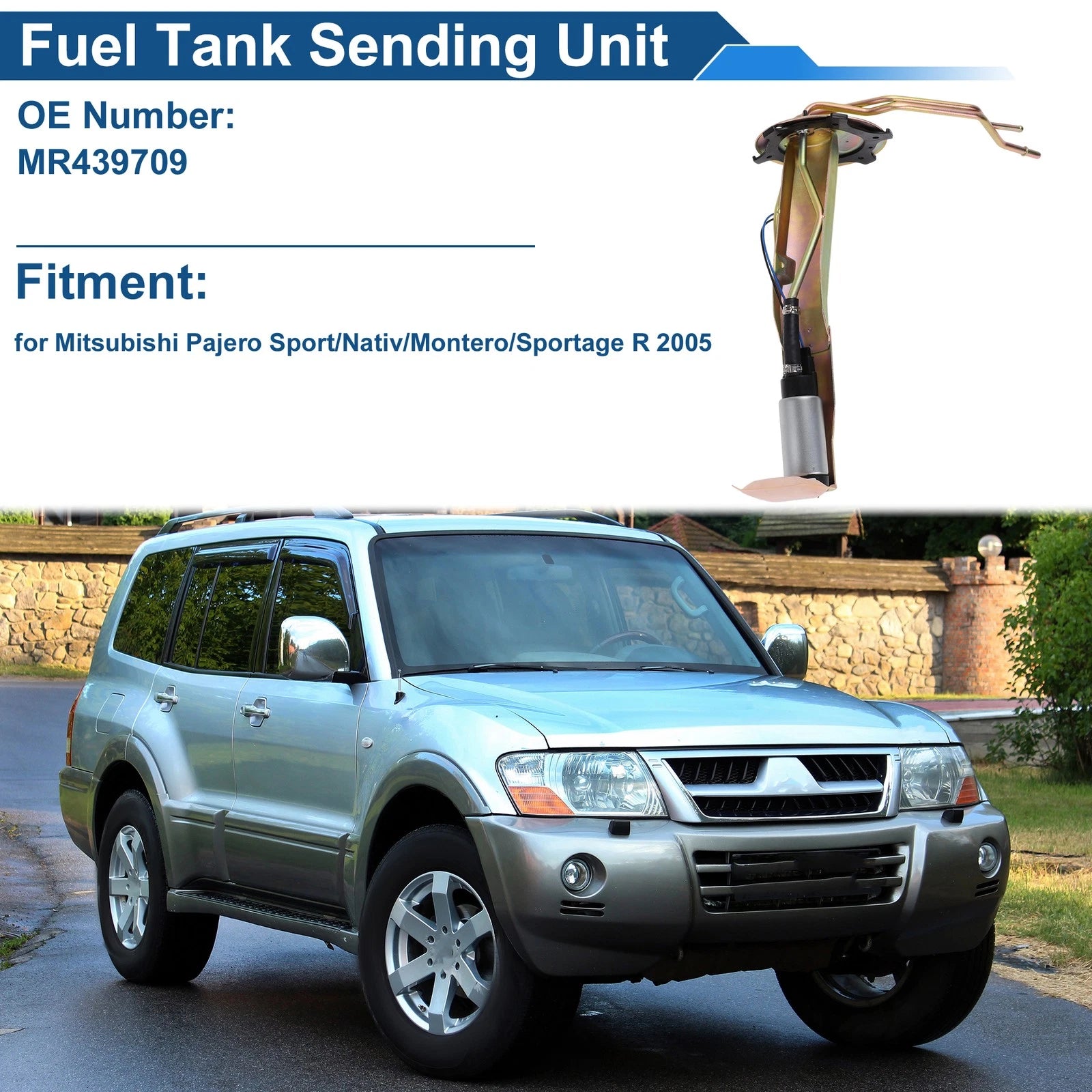 Fuel Level Sending Unit Module for Mitsubishi Pajero Sport (2005) No.MR439709