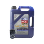 5L Liqui Moly Leichtlauf High Tech 5W-40 Oil Change Kit for Audi 1.8/2.0L (2000–2023)