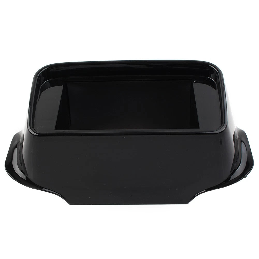 Double DIN Radio Stereo Adapter for Harley Road Glide FLTR (1998–2013) Bright Black