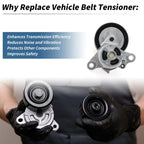 Belt Tensioner for Porsche Panamera 2017-2023 - Durable Metal Component