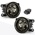 Set of 2 Smoke Lens Front Bumper Fog Lights for Mitsubishi Montero Sport (10-15)