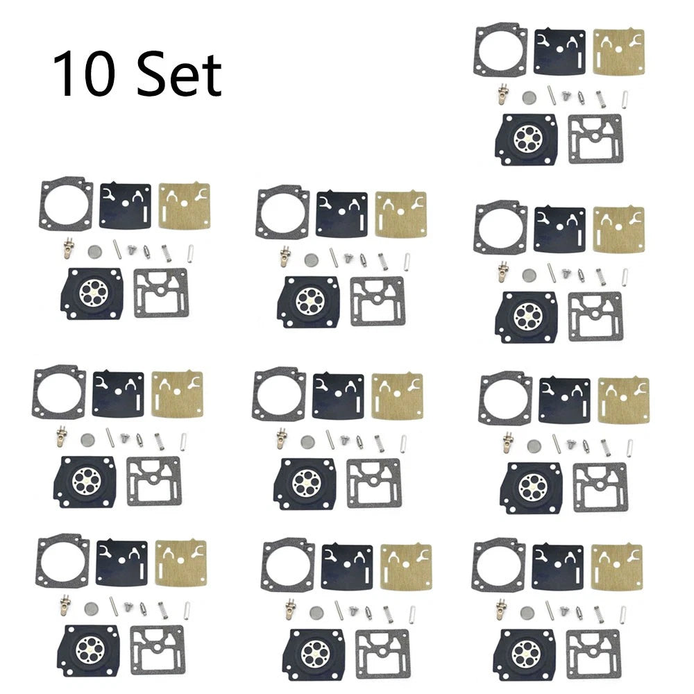 10x Carburetor Kit Repair Parts for Dolmar PS630 PS6400 PS7300 PS7900