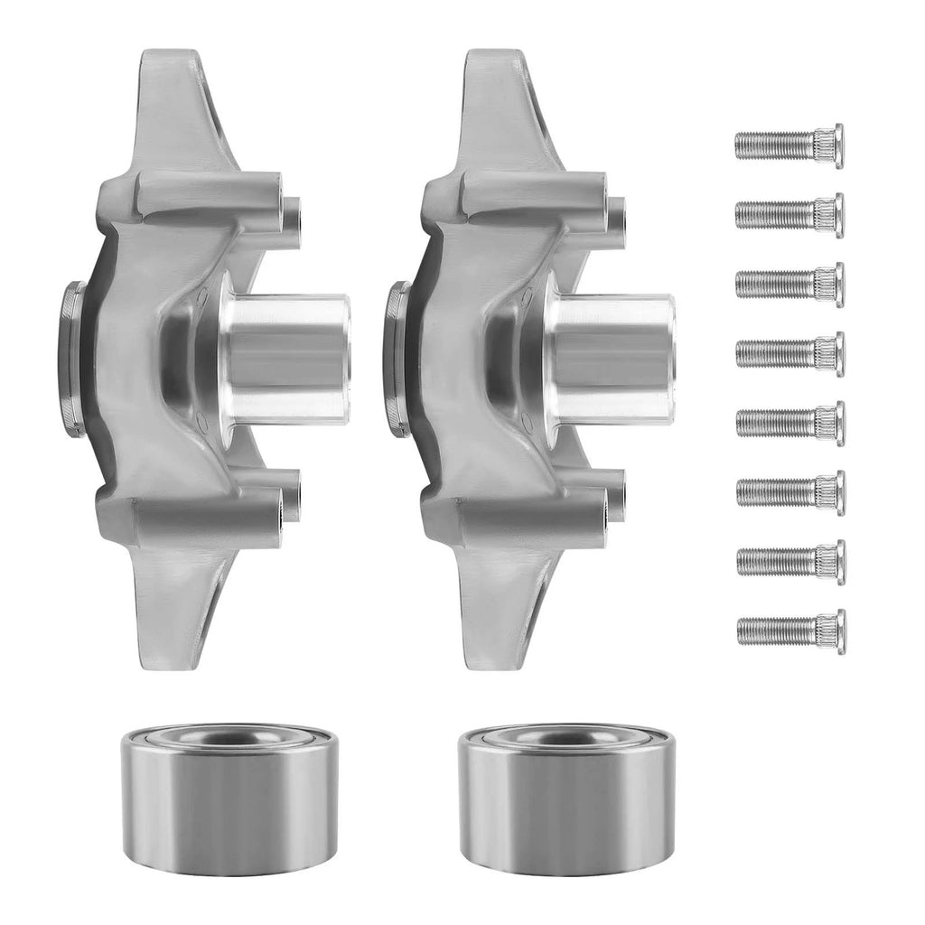 2pc Rear Wheel Hub w/Bearing Bolt for Polaris RZR 800 EFI EPS (2011–2012) 3514917
