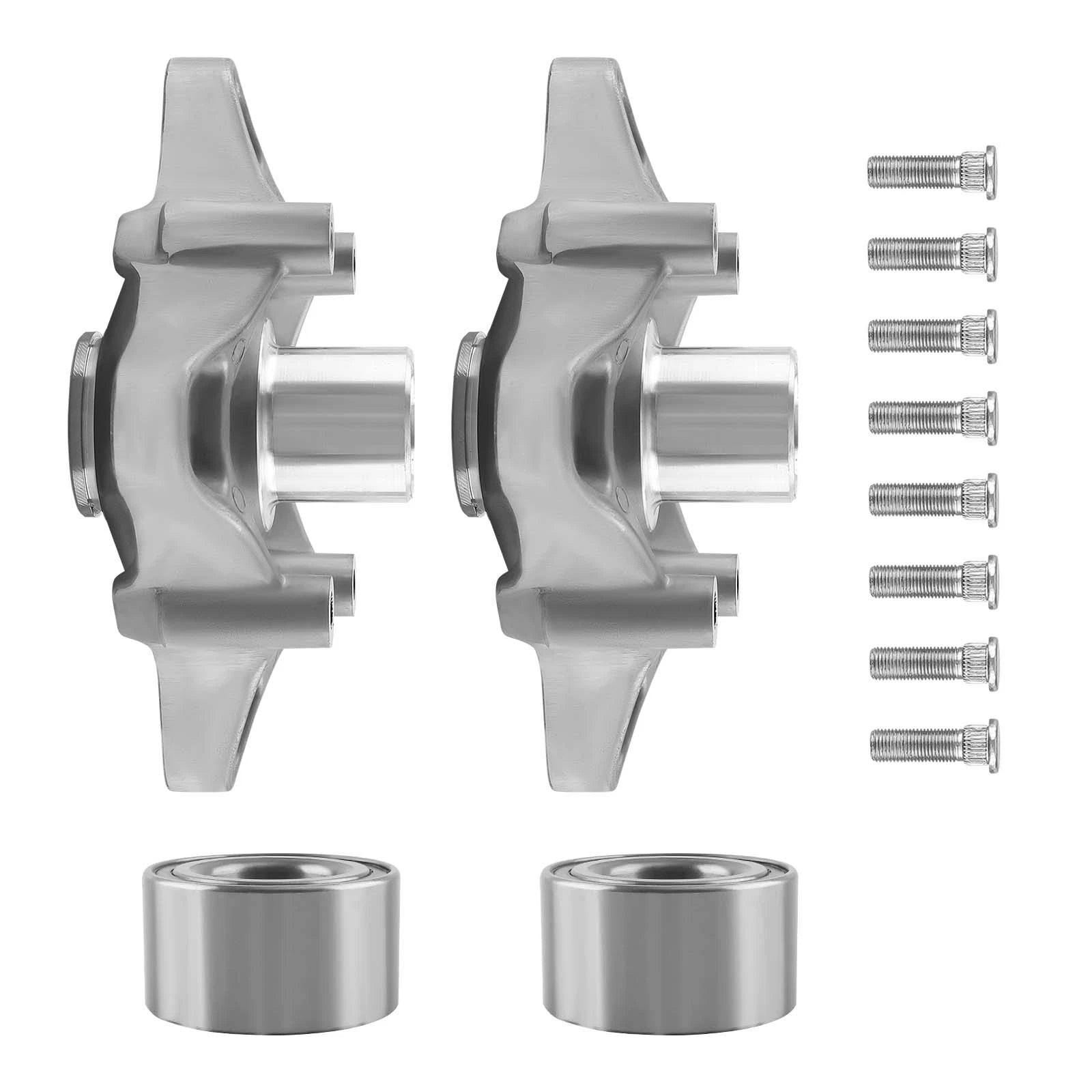 2pc Rear Wheel Hub w/Bearing Bolt for Polaris RZR 800 EFI EPS (2011–2012) 3514917