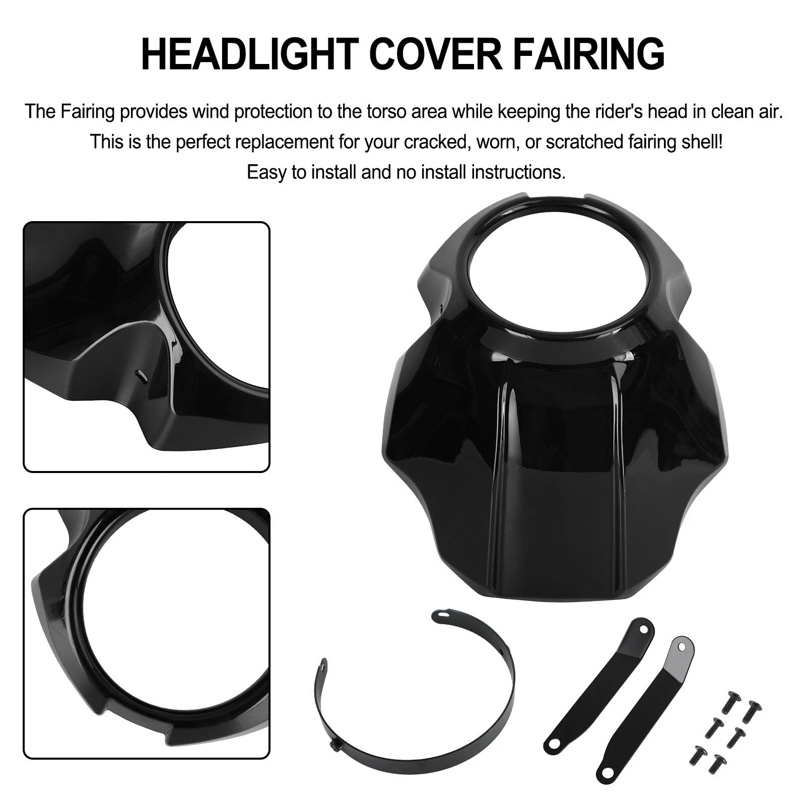 Front Headlight Cover for Honda Rebel CMX 300 500 (2017–2023) T9
