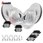 Set of 4 Disc Brake Rotors & Pads for Toyota Avalon (2000–2004) 275mm/288mm