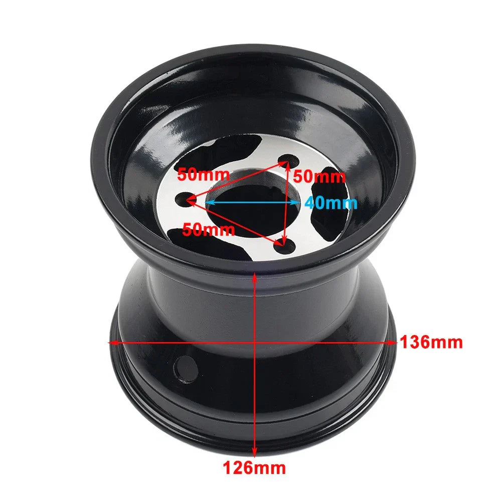 10 x 4.50-5 Aluminum Front Wheel Rim for GO Kart