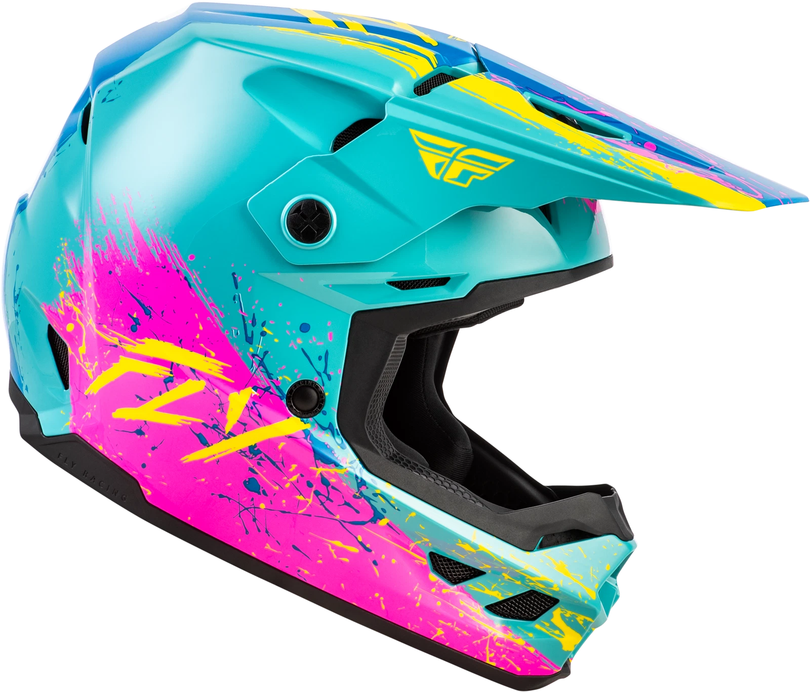 FLY Racing Youth Kinetic Drip Off-Road Helmet for Youth (2024)