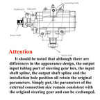 Power Steering Conversion Gear Box for Chevy Bel Air 150 210 (1955-1957)