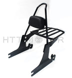 Sissybar Backrest Luggage Rack for Harley Softail (2007–2017) FLSTFBS FLSTSB