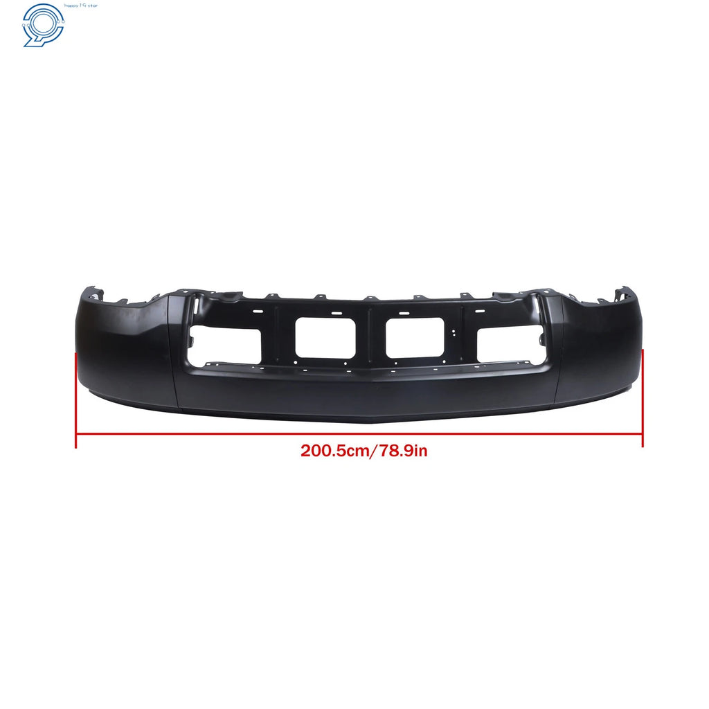 Black Steel Split Front Bumper for Chevrolet Silverado 1500 (2014-2015)