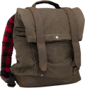 Burly Brand Roll Top Backpack for (2015–2023)