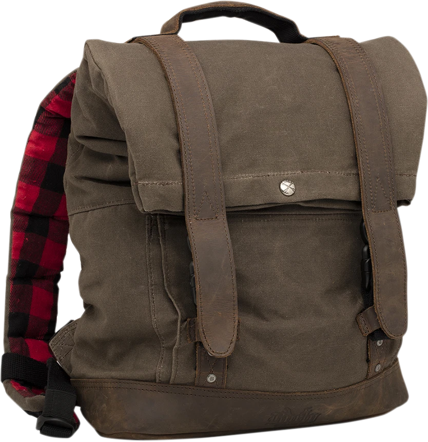 Burly Brand Roll Top Backpack for (2015–2023)