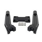 8.46" Black Pullback Handlebar Risers Clamp for Harley