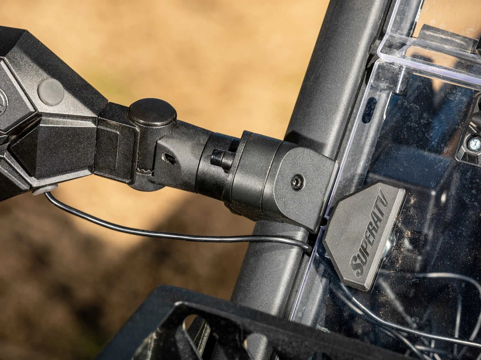 Lighted Side-View Mirrors for Can-Am (1.875-2")