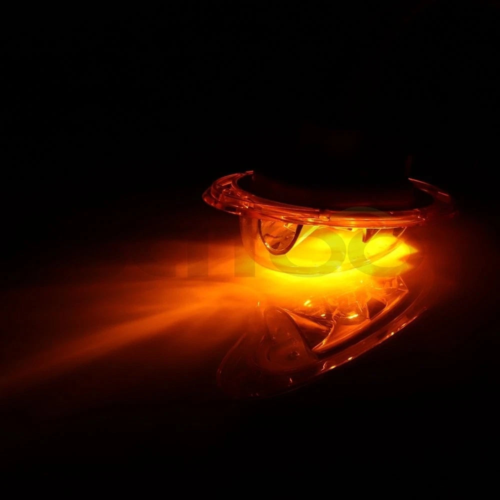 10x Amber 5LED Turn Signal Side Marker Lights for Freightliner Cascadia (2008–2014)