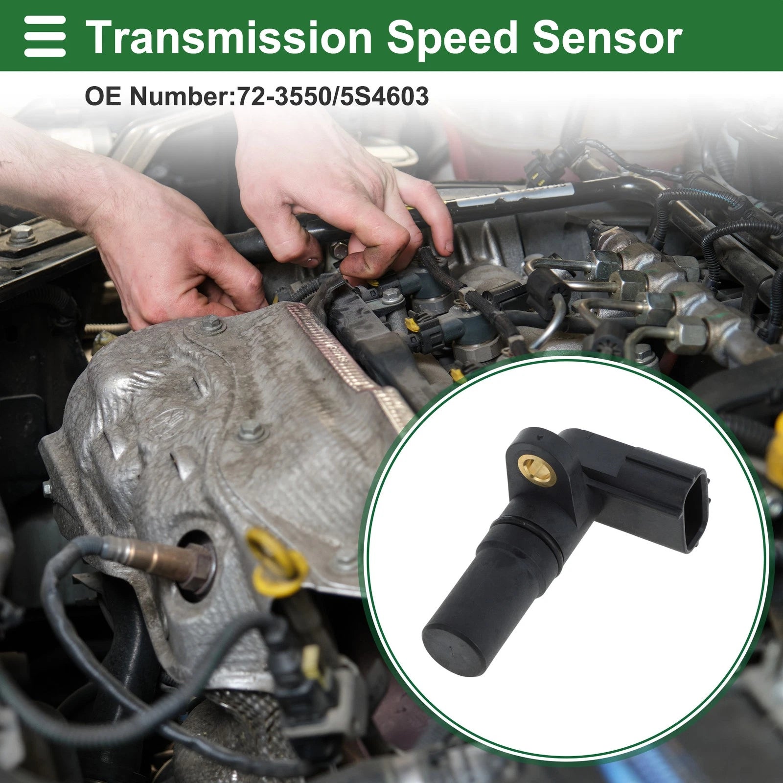 Transmission Speed Sensor for Honda Civic Hybrid (2006–2011) No. 28810-P7W-004