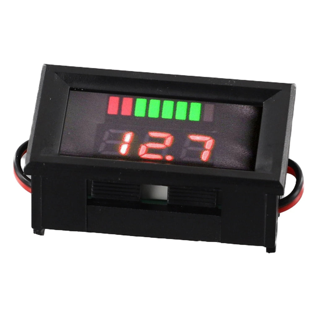 LED Digital Voltmeter Gauge 12V-60V for Car Marine Motorcycle