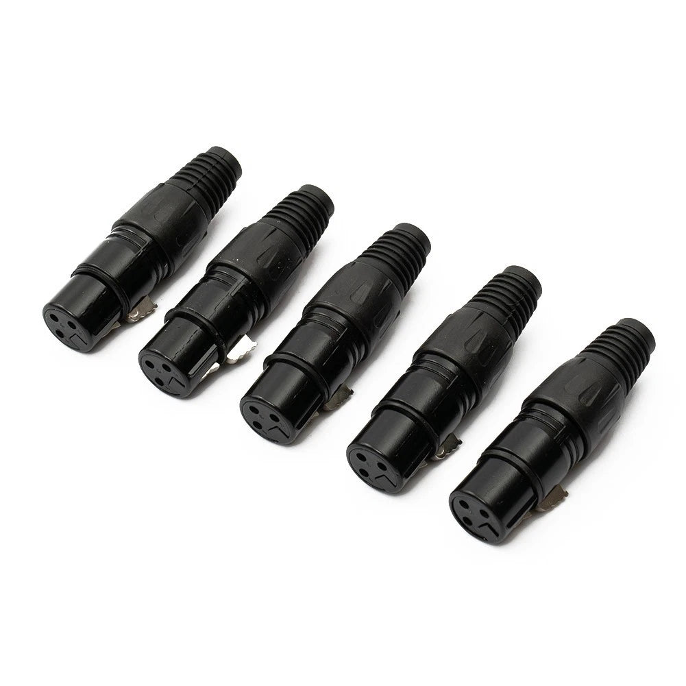 Set of 10 3 Pin Female Connectors for Automotive Applications