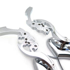 Chrome Billet Skull Blade Mirror for Honda Kawasaki Suzuki Cruiser (All Years)