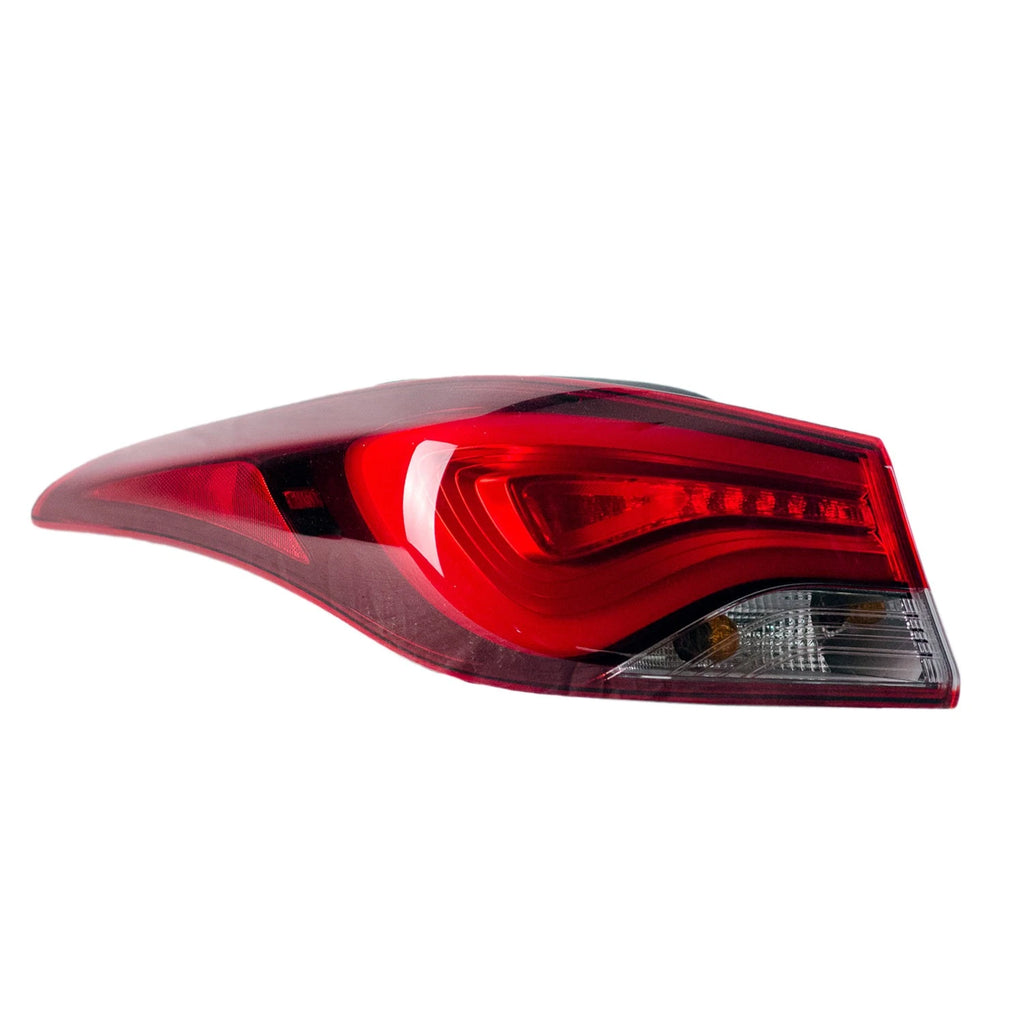 Replacement Driver Side Outer LED Tail Light Assembly for Chevrolet Malibu (2013–2016)