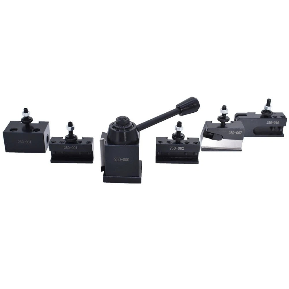 Set of 6 Wedge Type Tool Post Holders for Mini Lathe (Up to 8")
