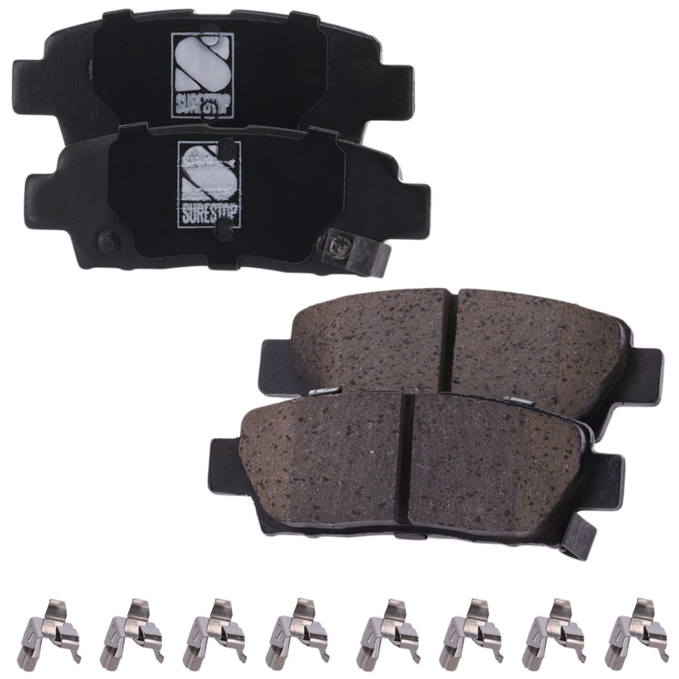 Set of 4 Rear Ceramic Brake Pads for Toyota Avalon (1995–1999)
