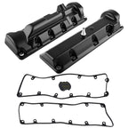 2X Aluminum Valve Cover Set for Ford E-150 E-250 F-150 Lincoln Town Car (4.6L)