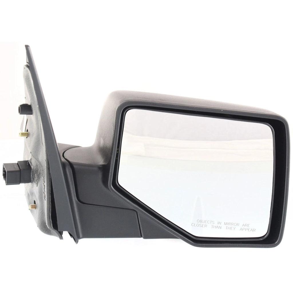 Set of 2 Power Mirrors for Ford Explorer (2006–2010) Textured Black Manual Folding