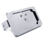 Chrome Side-Mount License Plate Bracket for Yamaha YZF 1000 R1, YZF 600 R6