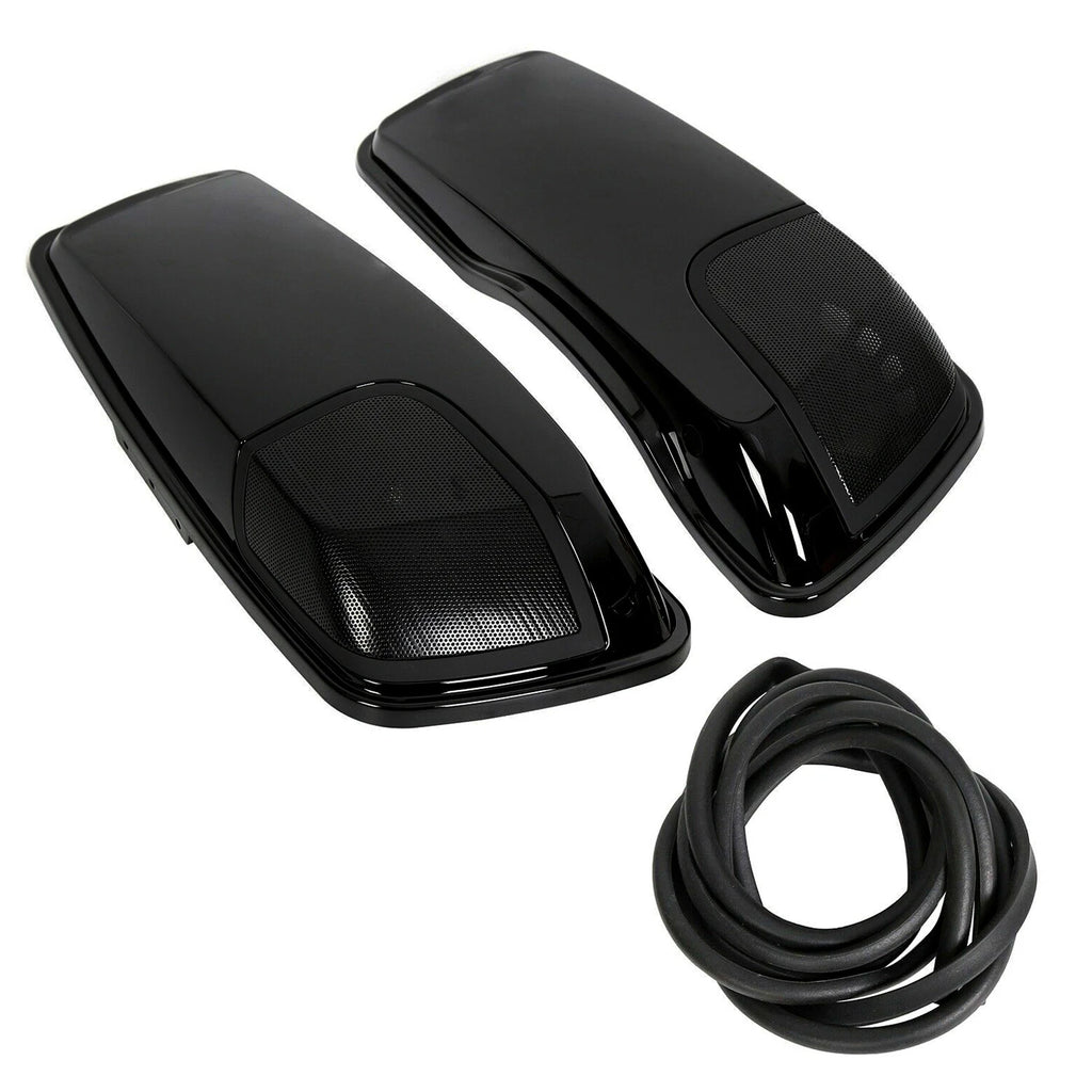 Saddlebag Speaker Lids 5" x 7" Cutout for Harley Touring Street Road Glide (2014–Present)