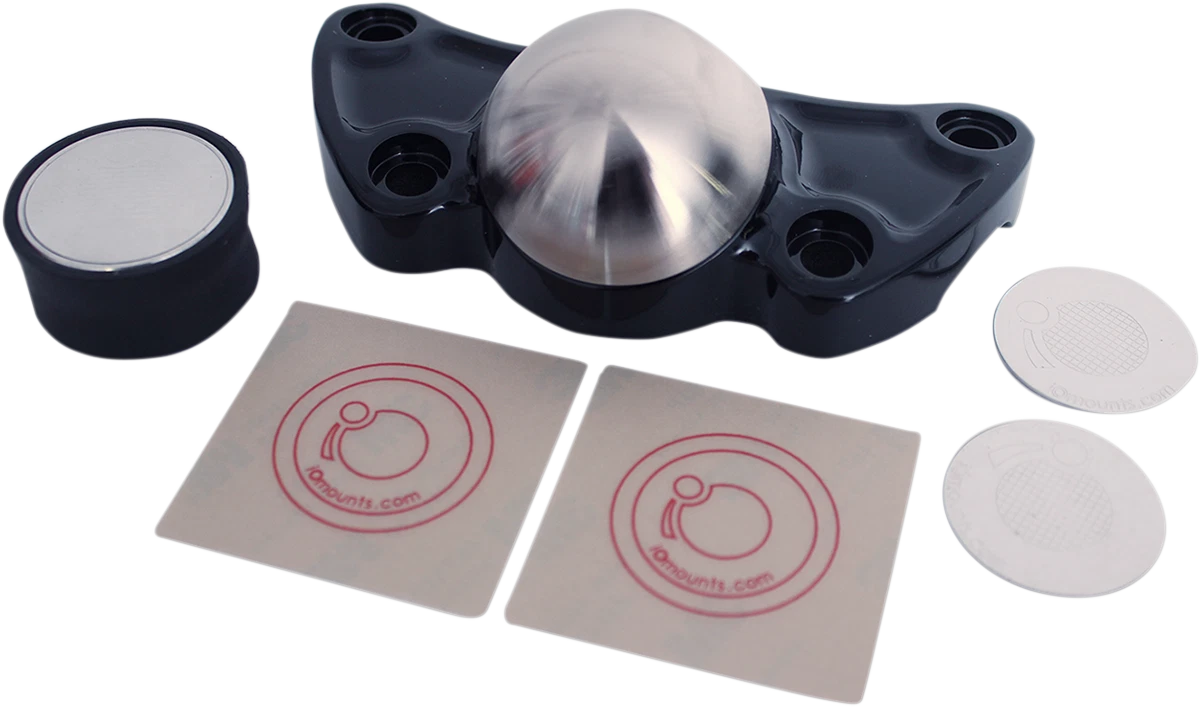 iOmounts Device Mount for KLOCK WERKS Handlebar Clamp (Black)