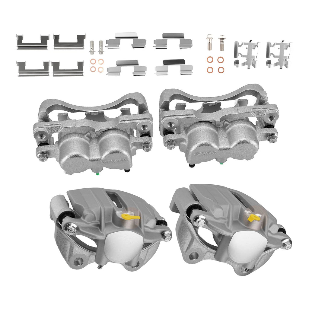 Brake Caliper Set for Cadillac DeVille DTS (2003–2011) w/Bracket