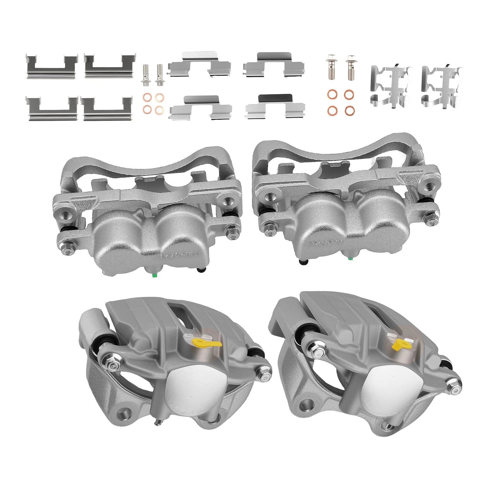 Brake Caliper Set for Cadillac DeVille DTS (2003–2011) w/Bracket