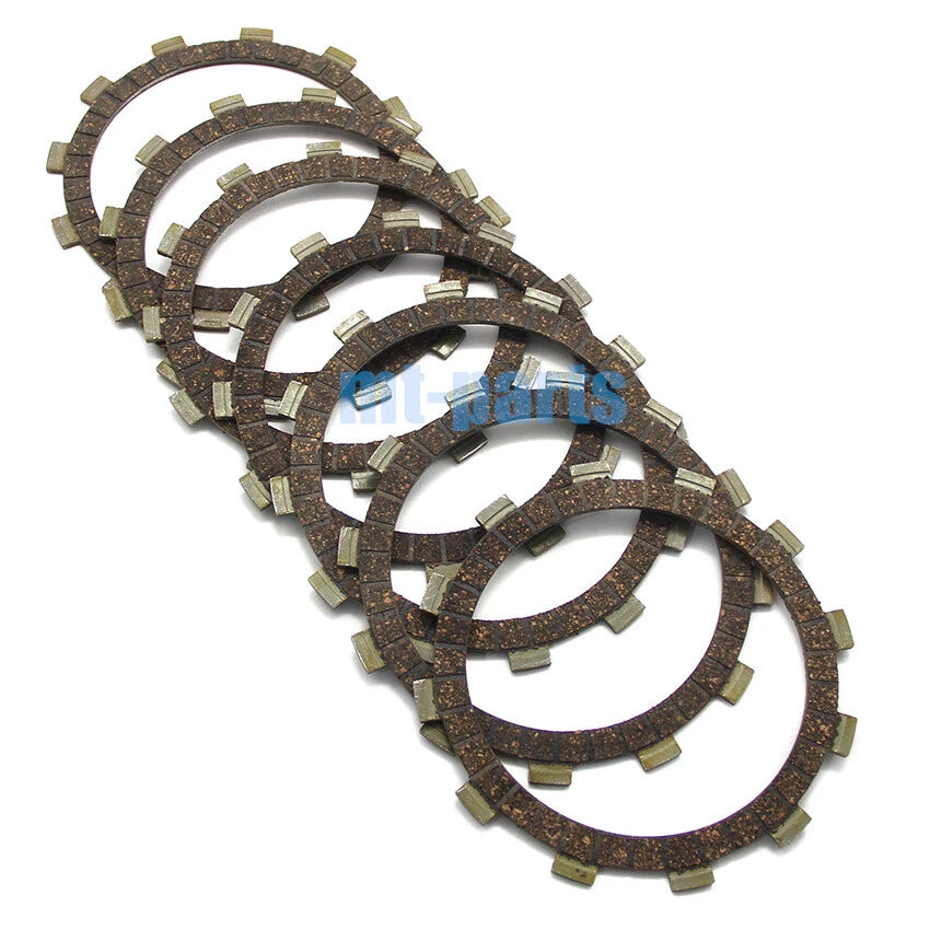 Clutch Friction Disc Plate Kit for Yamaha XS400F (1979) / XS400G (1980) / XS400H (1981)