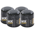 Set of 4 WIX Engine Oil Filters for Chevy Dodge Honda Infiniti Kia Mazda Nissan
