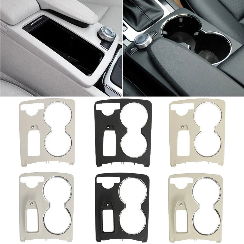 Console Cup Holder Cover Trim for Mercedes-Benz W204 C-Class GLK (2008–2015)