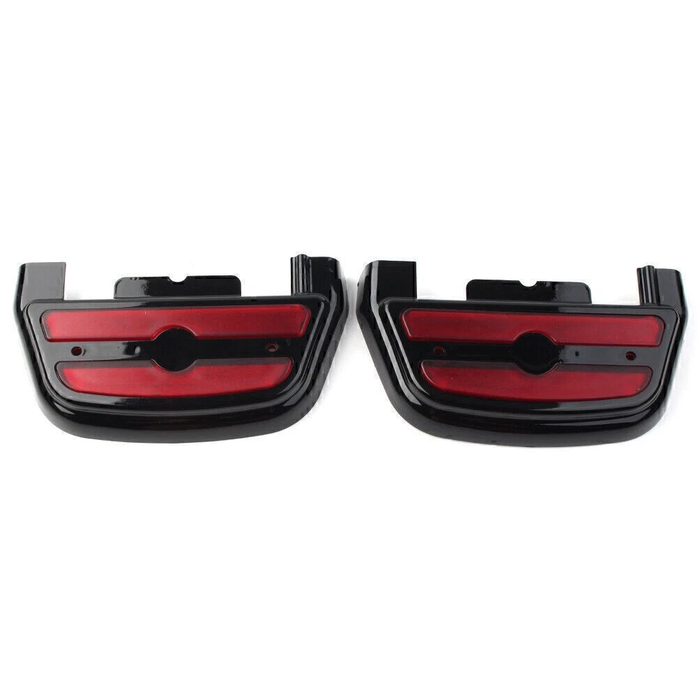 Passenger Footboard Floorboard Cover LED Light for Harley Touring Road King (2014–2023)