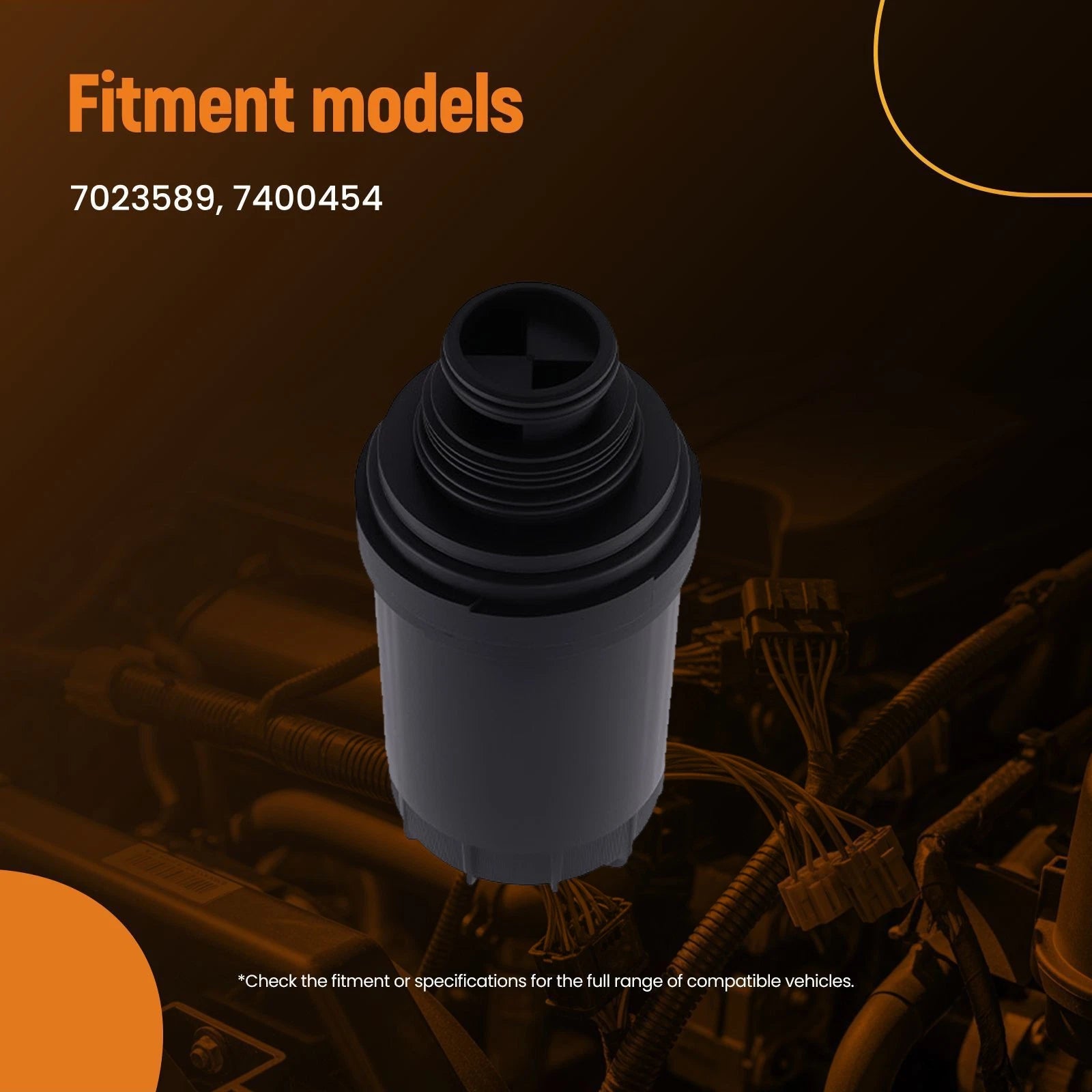 Fuel Water Separator for Bobcat Excavator S740 S770 T740 T870 (12 Pack)