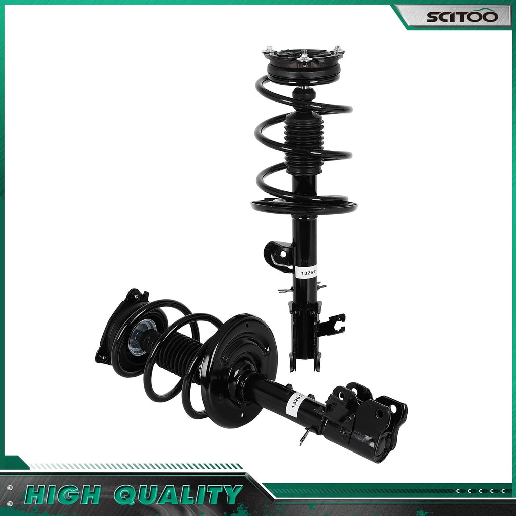 Front Complete Struts w/ Coil Springs Assembly for Nissan Quest (2011–2017)