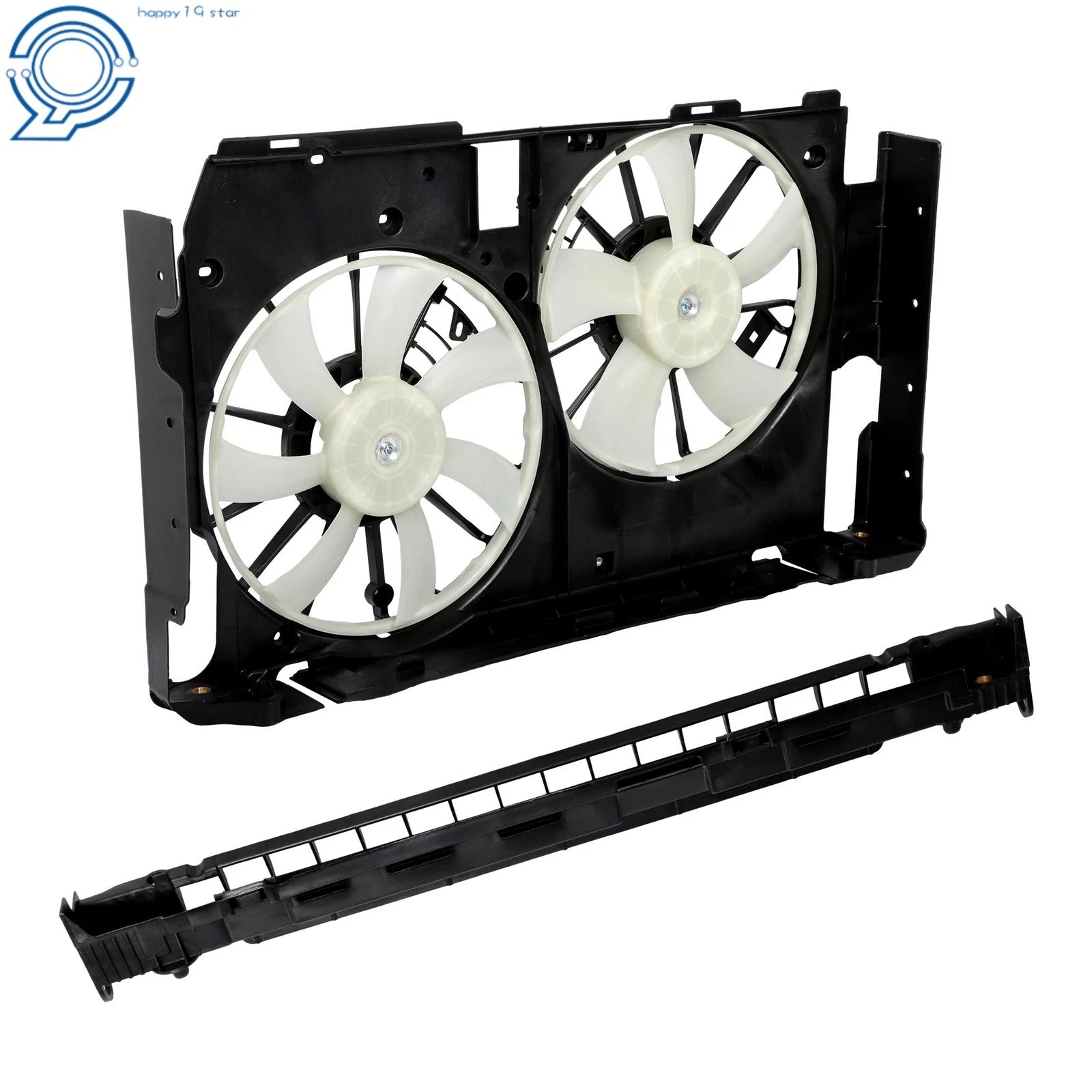 Radiator Condenser Cooling Fan Assembly for Toyota RAV4 (2006–2012)