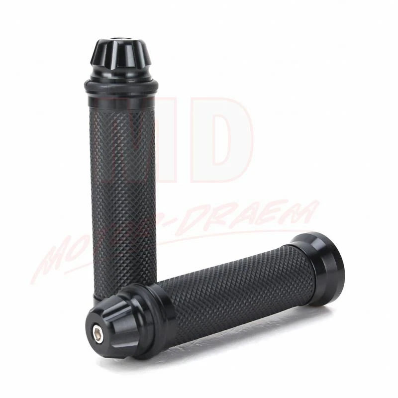 7/8" Handlebar Hand Grips for Universal Motorcycle (Cafe Racer, Dirt Bike)