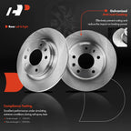 Rear Brake Rotors & Pads Set for Mazda 6 (2003-2021)