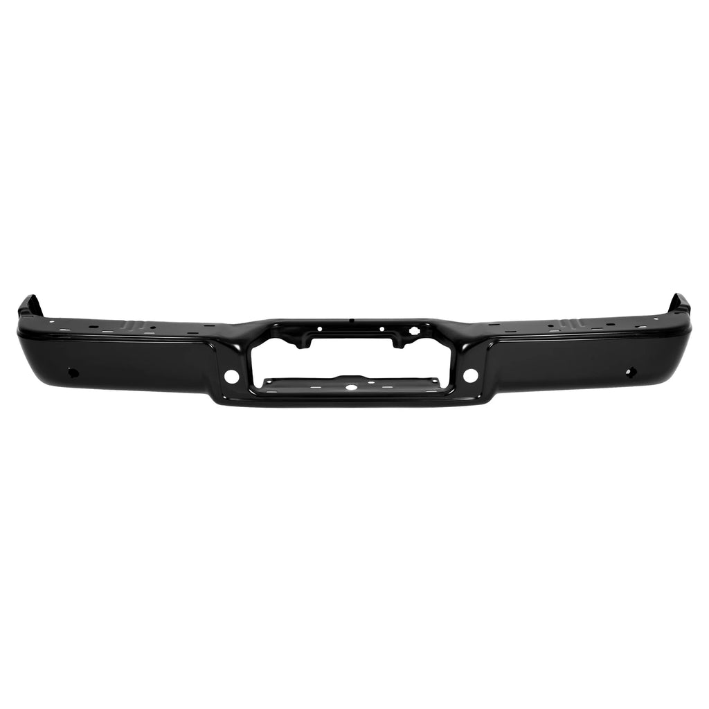 Rear Step Bumper for Ford F150 (2006–2008) with Sensor Holes, Powder Coated