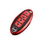 TPU Leather Key Cover Holder for Nissan (2010-2020)