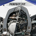 Frame Grip Tape Guards for Yamaha YFZ450X (2010–2011), YFZ450R (2009–2023)