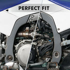 Frame Grip Tape Guards for Yamaha YFZ450X (2010–2011), YFZ450R (2009–2023)