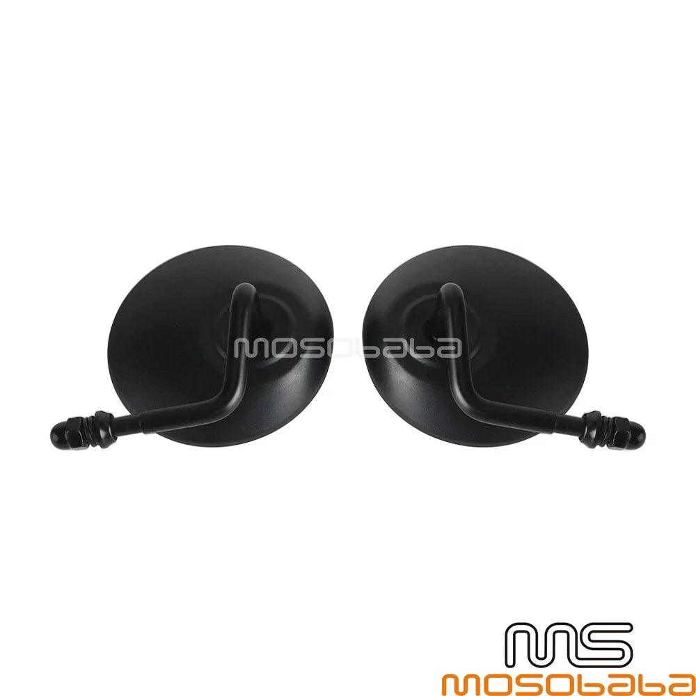Universal Black Handlebar Glass Rear View Mirror for Harley Sportster S (2022)